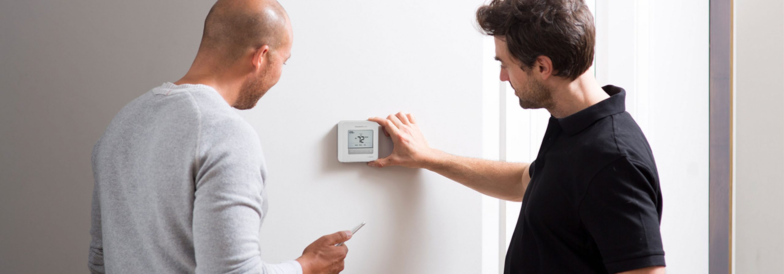 installing Honeywell Home T4 Pro Programmable Thermostat