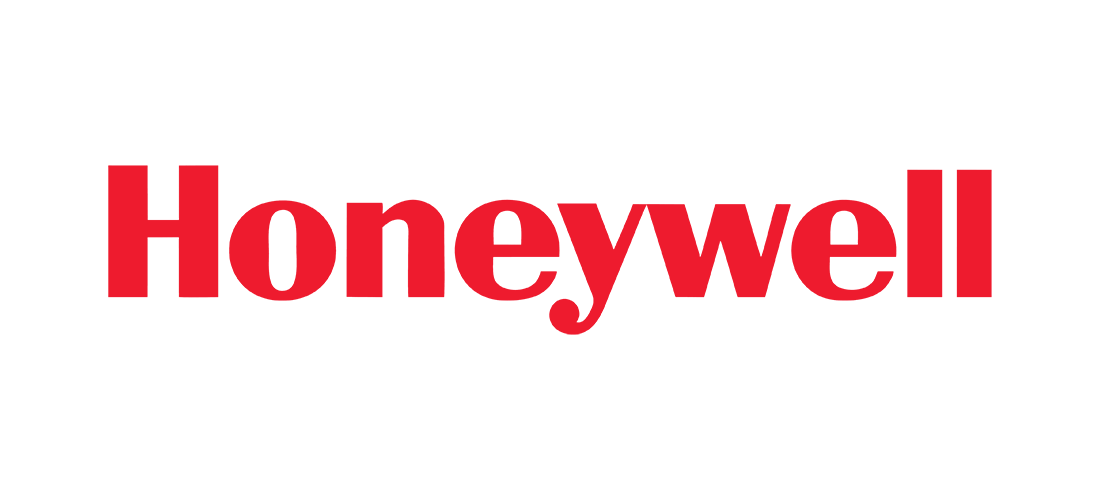 Honeywell logo in bold red text.