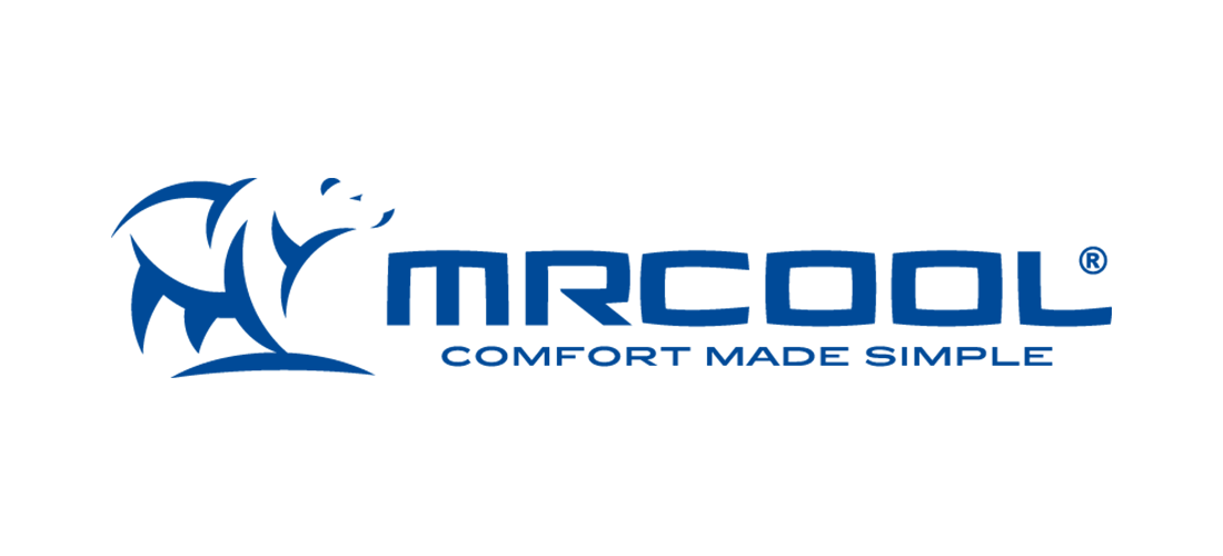 MrCool logo with the tagline "Comfort Made Simple" in blue text.