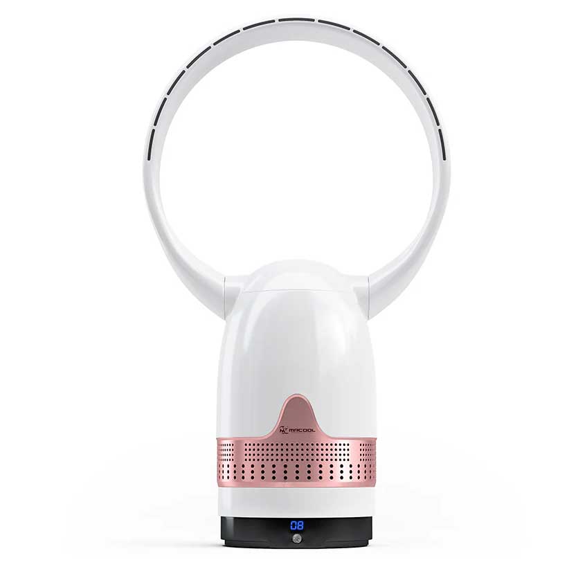 MRBREEZE Copper Circle Bladeless Fan and Air Purifier