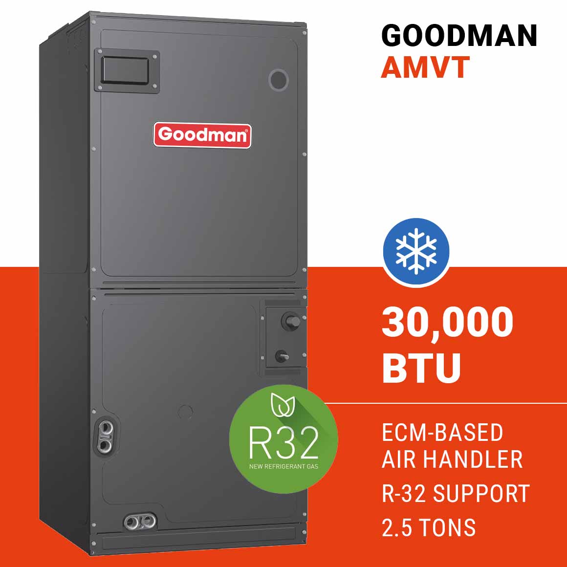 Goodman AMVT30BP1300A Air Handler